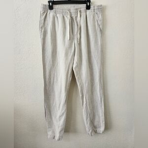 Linen blend summer pants